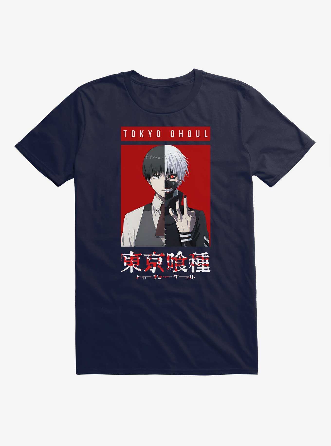 Tokyo Ghoul Split Kaneki Ken Ready T-Shirt, , hi-res