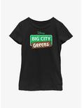 Disney Big City Greens Logo Youth Girls T-Shirt, BLACK, hi-res