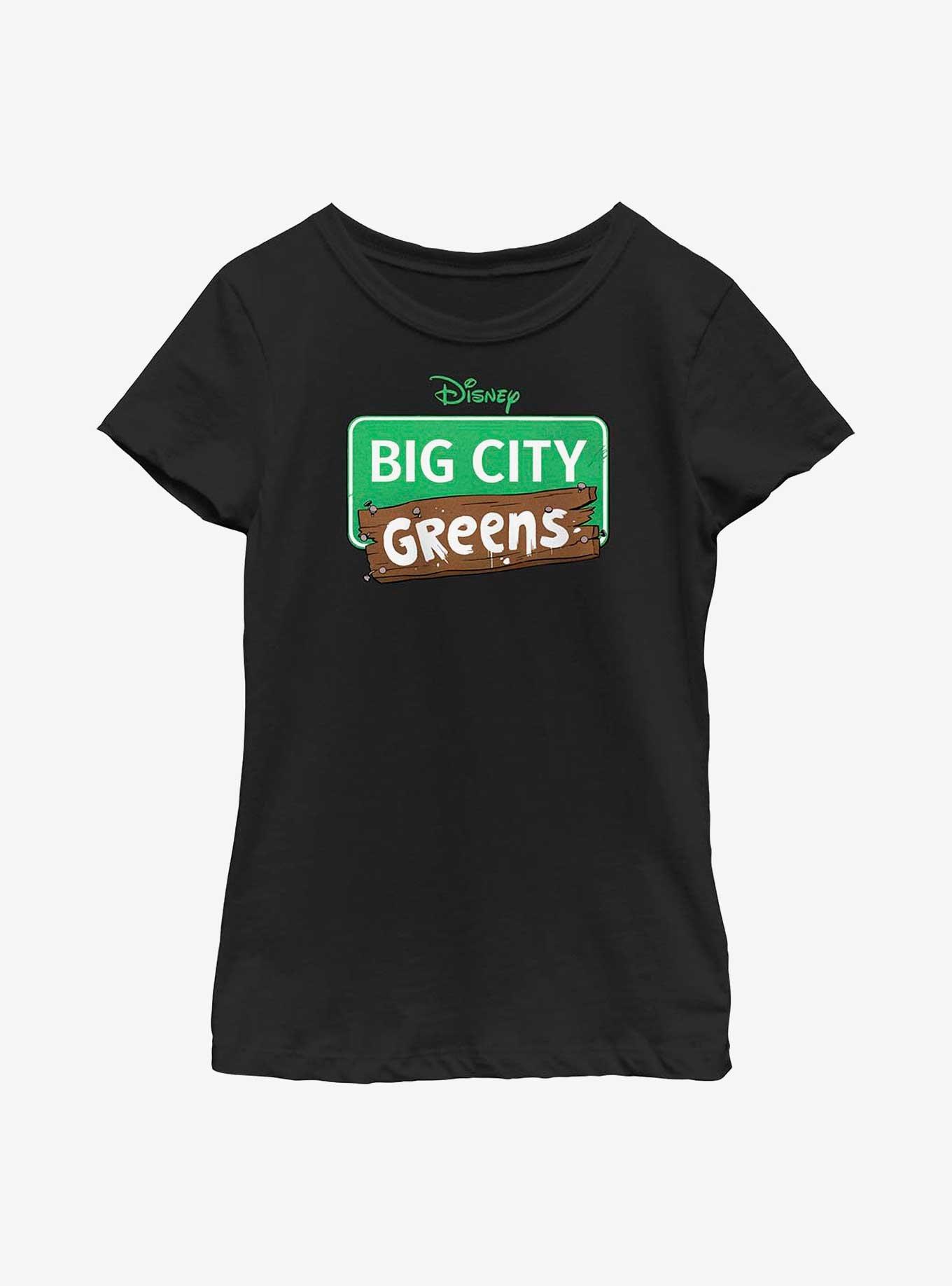 Disney Big City Greens Logo Youth Girls T-Shirt, , hi-res
