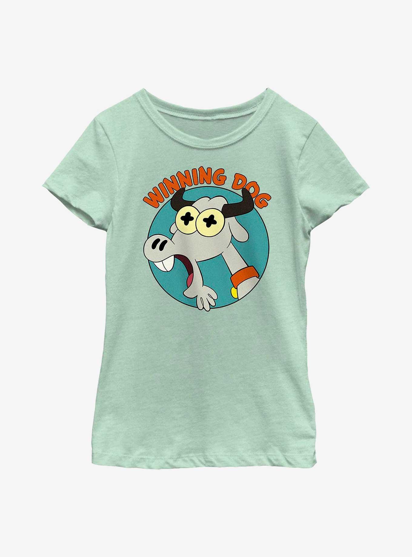 Disney Big City Greens Winning Dog Youth Girls T-Shirt, , hi-res