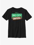 Disney Big City Greens Logo Youth T-Shirt, BLACK, hi-res