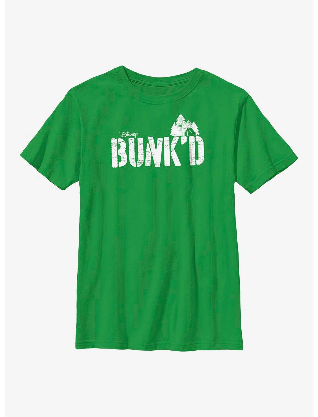 Disney Bunk'd Logo Youth T-Shirt, KELLY, hi-res