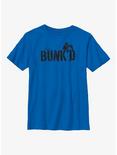 Disney Bunk'd Logo Youth T-Shirt, ROYAL, hi-res