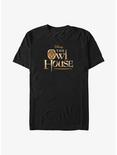 Disney The Owl House Gold Logo T-Shirt, BLACK, hi-res