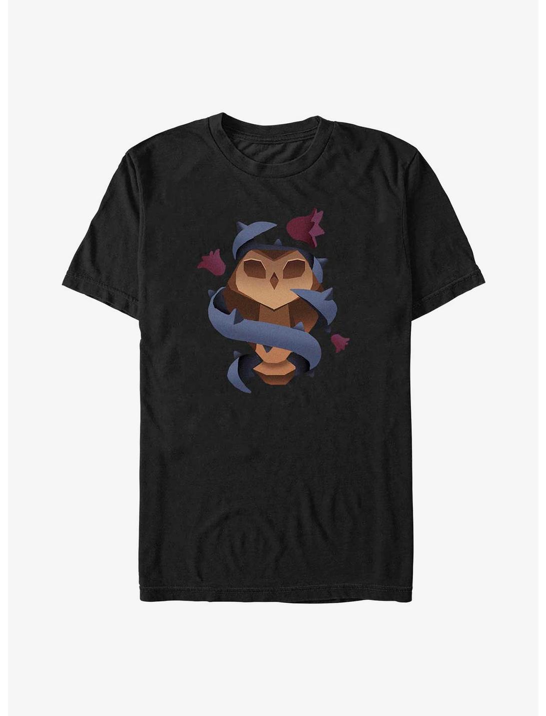 Disney The Owl House Owlbert Staff Vines T-Shirt, BLACK, hi-res