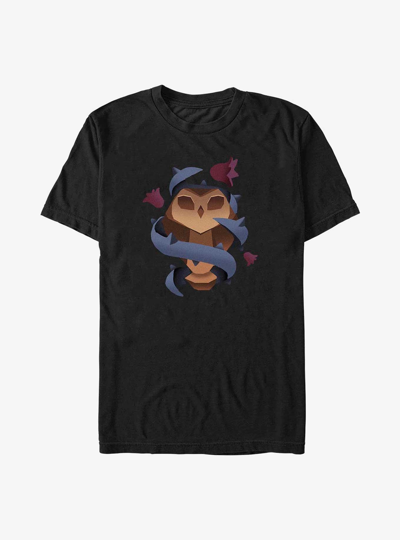 Disney The Owl House Owlbert Staff Vines T-Shirt, BLACK, hi-res