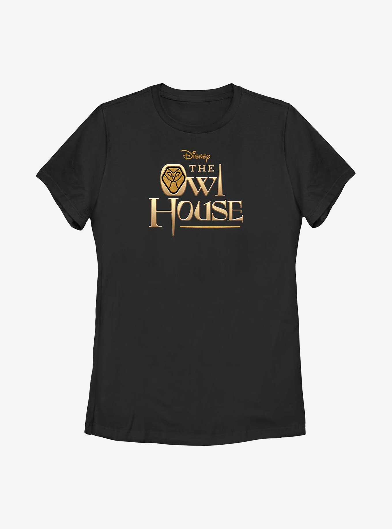 Disney The Owl House Gold Logo Womens T-Shirt, , hi-res