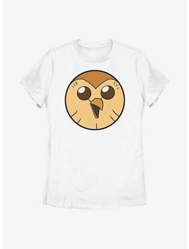 Disney The Owl House Hooty Face Solid Womens T-Shirt, , hi-res