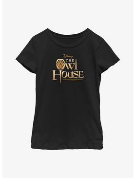 Disney The Owl House Gold Logo Youth Girls T-Shirt, , hi-res