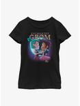 Disney The Owl House Amity And Luz Grom Youth Girls T-Shirt, BLACK, hi-res