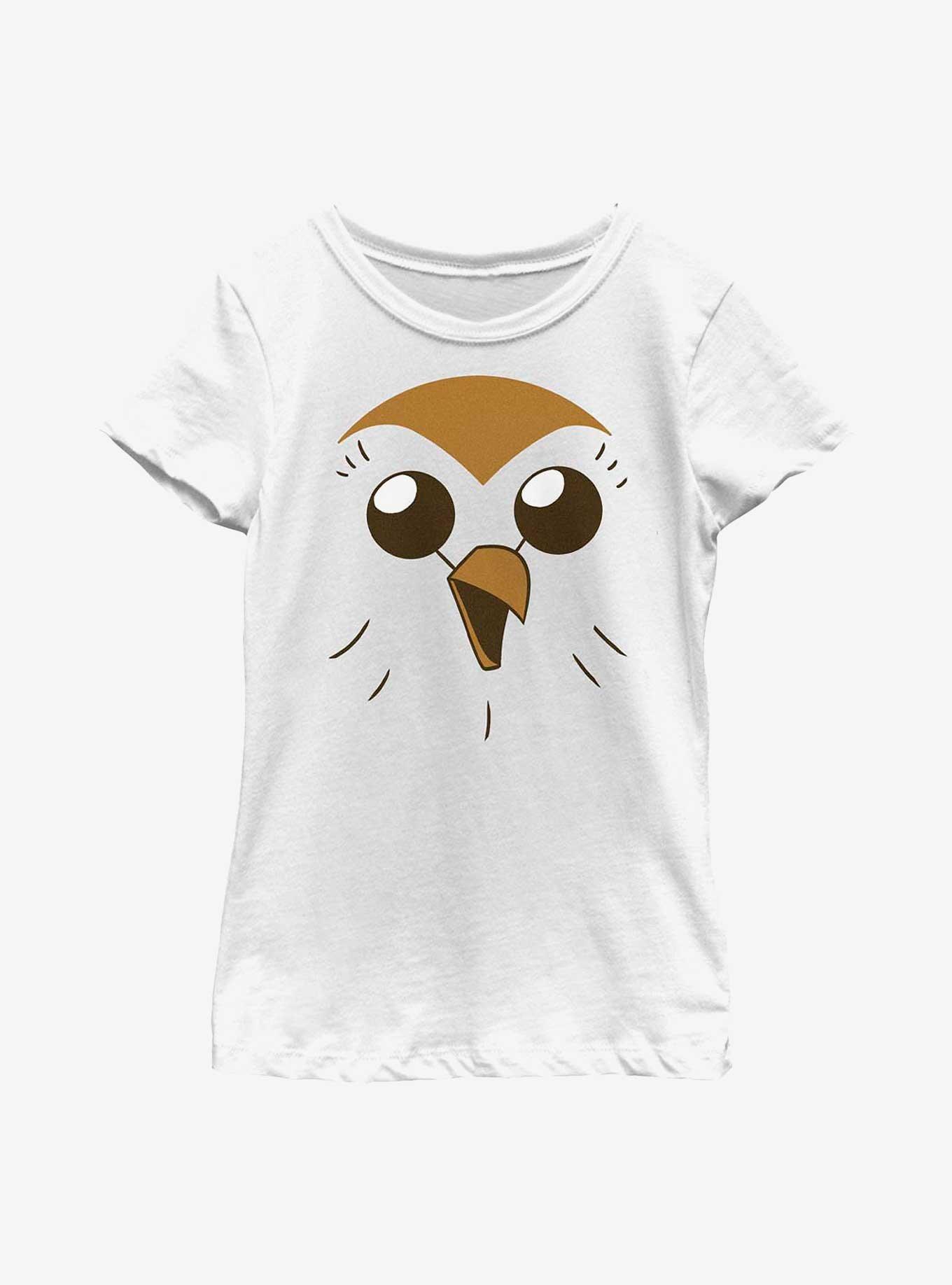Disney The Owl House Hooty Face Youth Girls T-Shirt, , hi-res