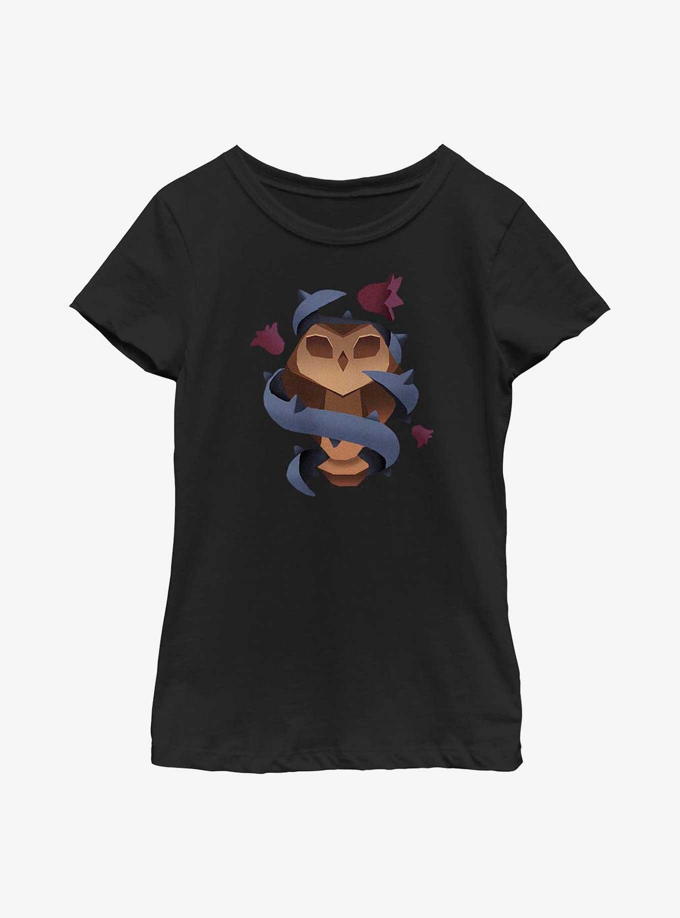 Disney The Owl House Owlbert Staff Vines Youth Girls T-Shirt, , hi-res