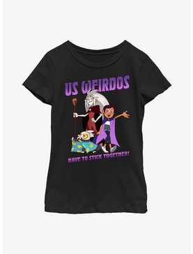 Disney The Owl House Weirdos Unite Youth Girls T-Shirt, , hi-res
