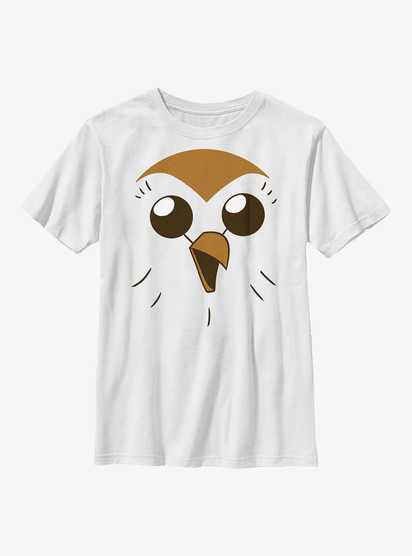 Disney The Owl House Hooty Face Youth T-Shirt, , hi-res