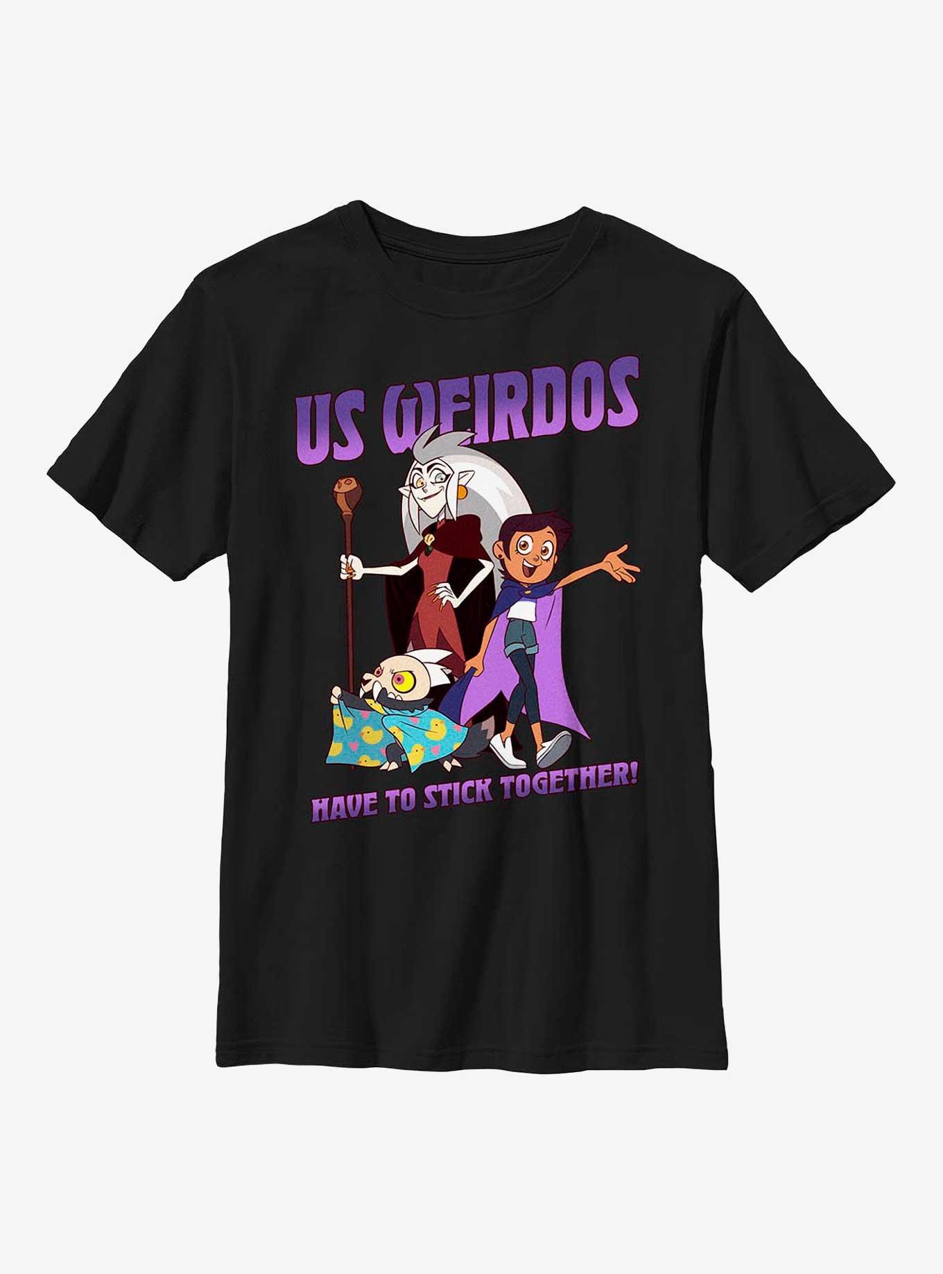 Disney The Owl House Weirdos Unite Youth T-Shirt, , hi-res