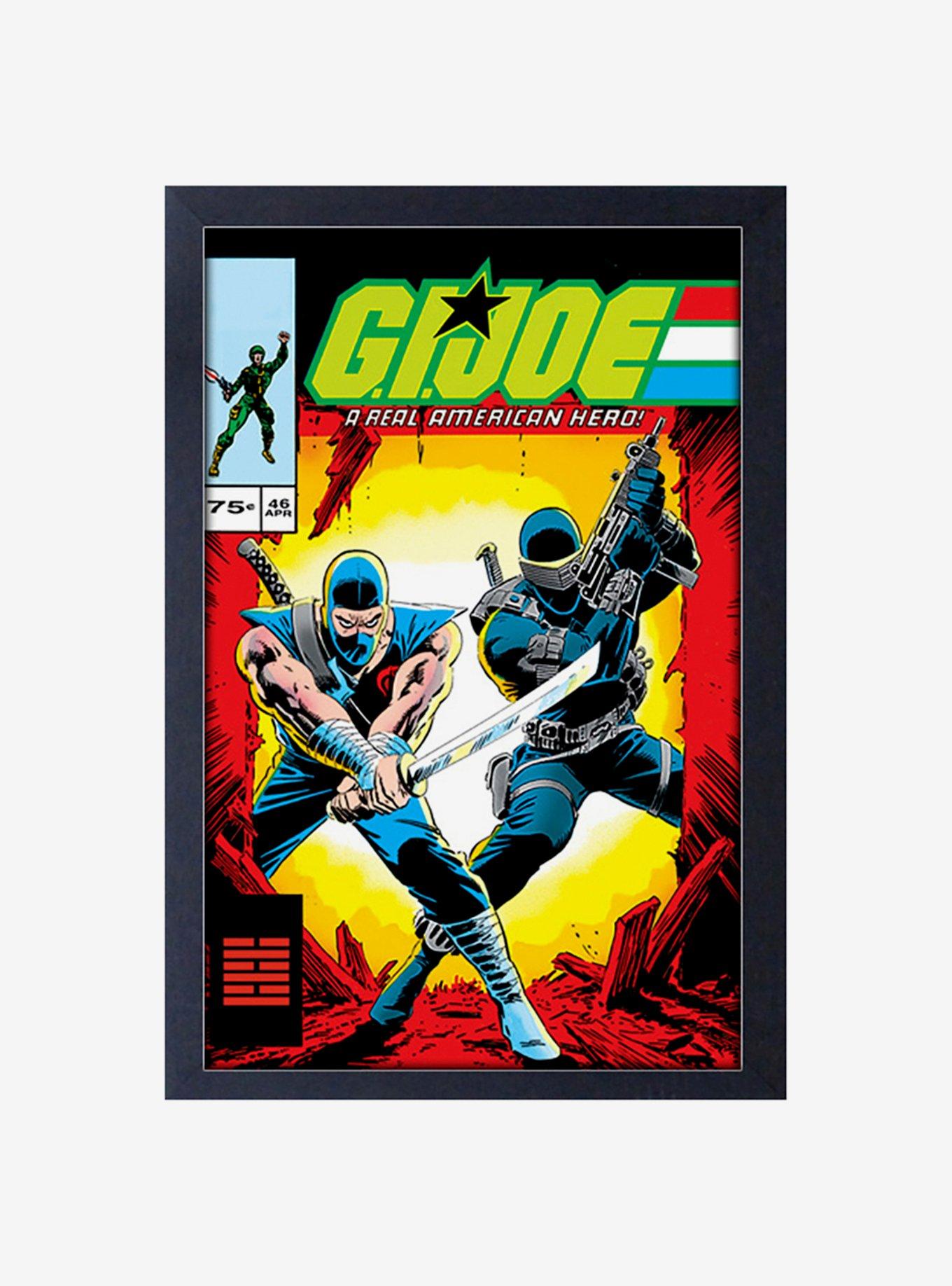 G.I. Joe Comic Apr 46 Framed Wood Wall Art, , hi-res