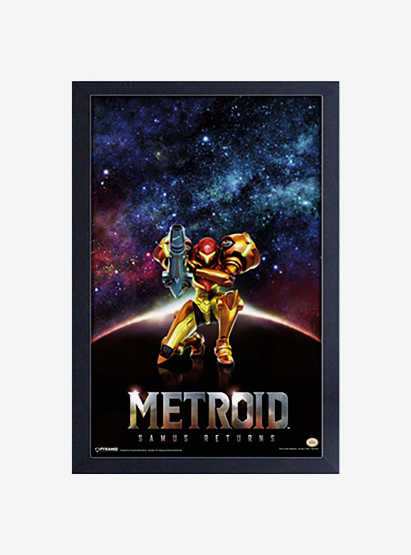 Nintendo Metroid Samus Returns Framed Wood Wall Art, , hi-res