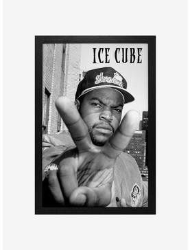 Ice Cube Peace Fingers Framed Wood Wall Art, , hi-res