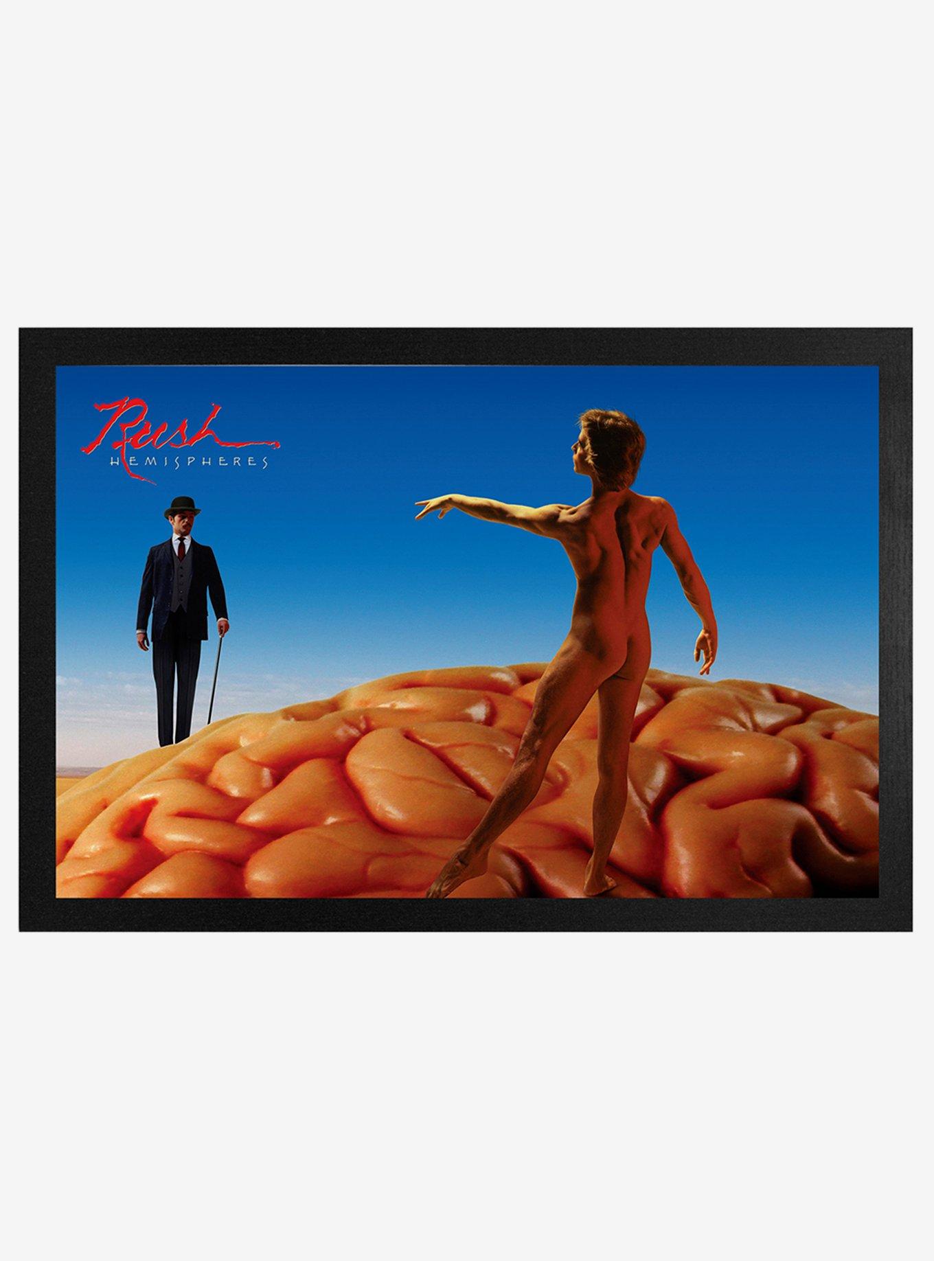 Rush Hemispheres Framed Wood Wall Art, , hi-res