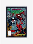 Marvel Spiderman Venom Carnage Comic Framed Wood Wall Art, , hi-res