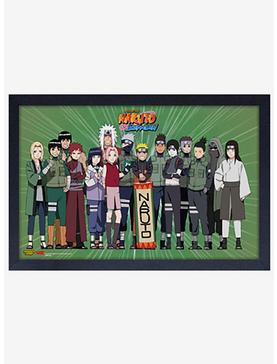Naruto Group Lineup Framed Wood Wall Art, , hi-res
