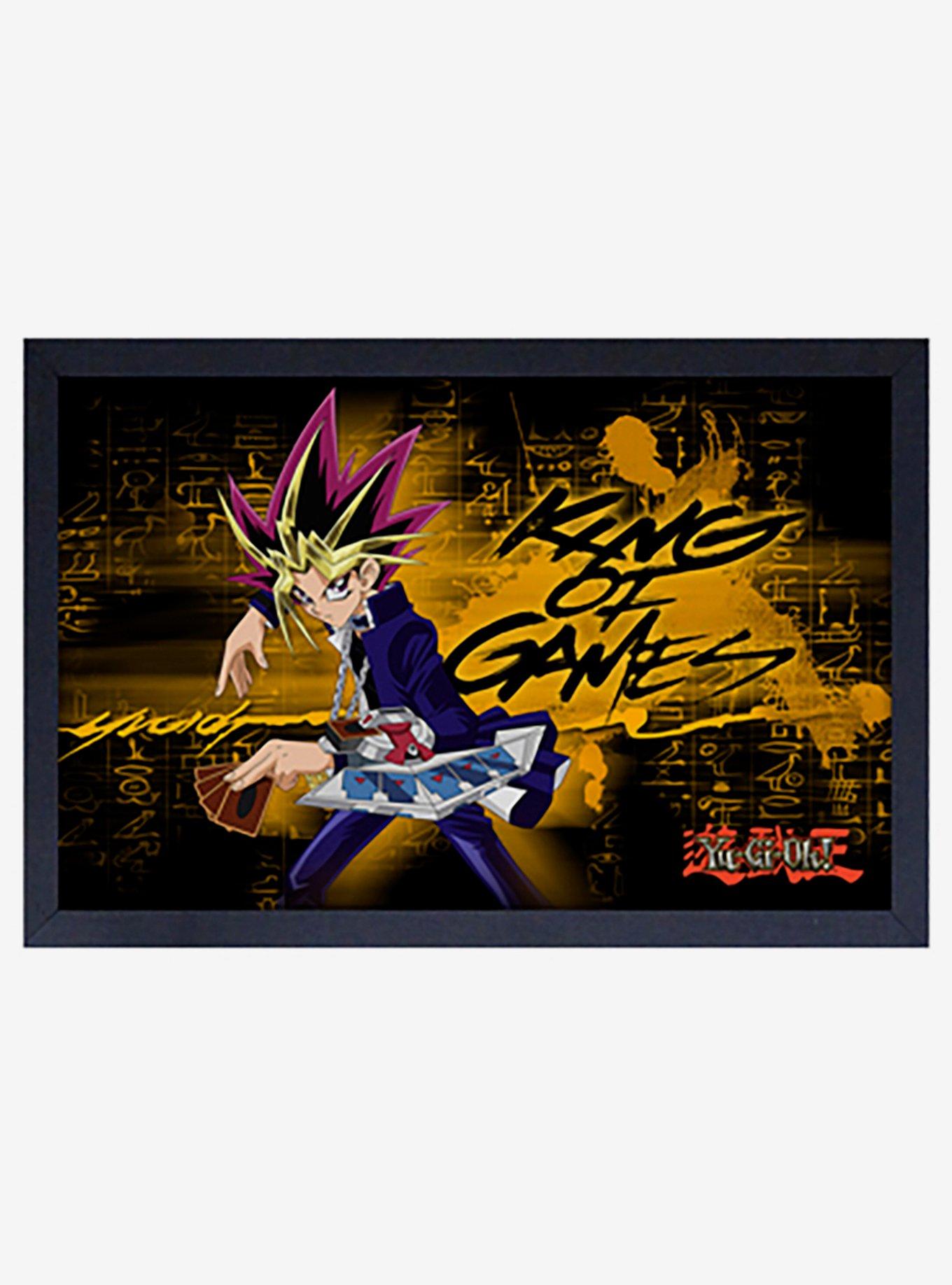 Yu-Gi-Oh King Of Games Framed Wood Wall Art, , hi-res