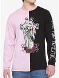 Our Universe The Nightmare Before Christmas Jack & Sally Split Long-Sleeve T-Shirt, MULTI, hi-res