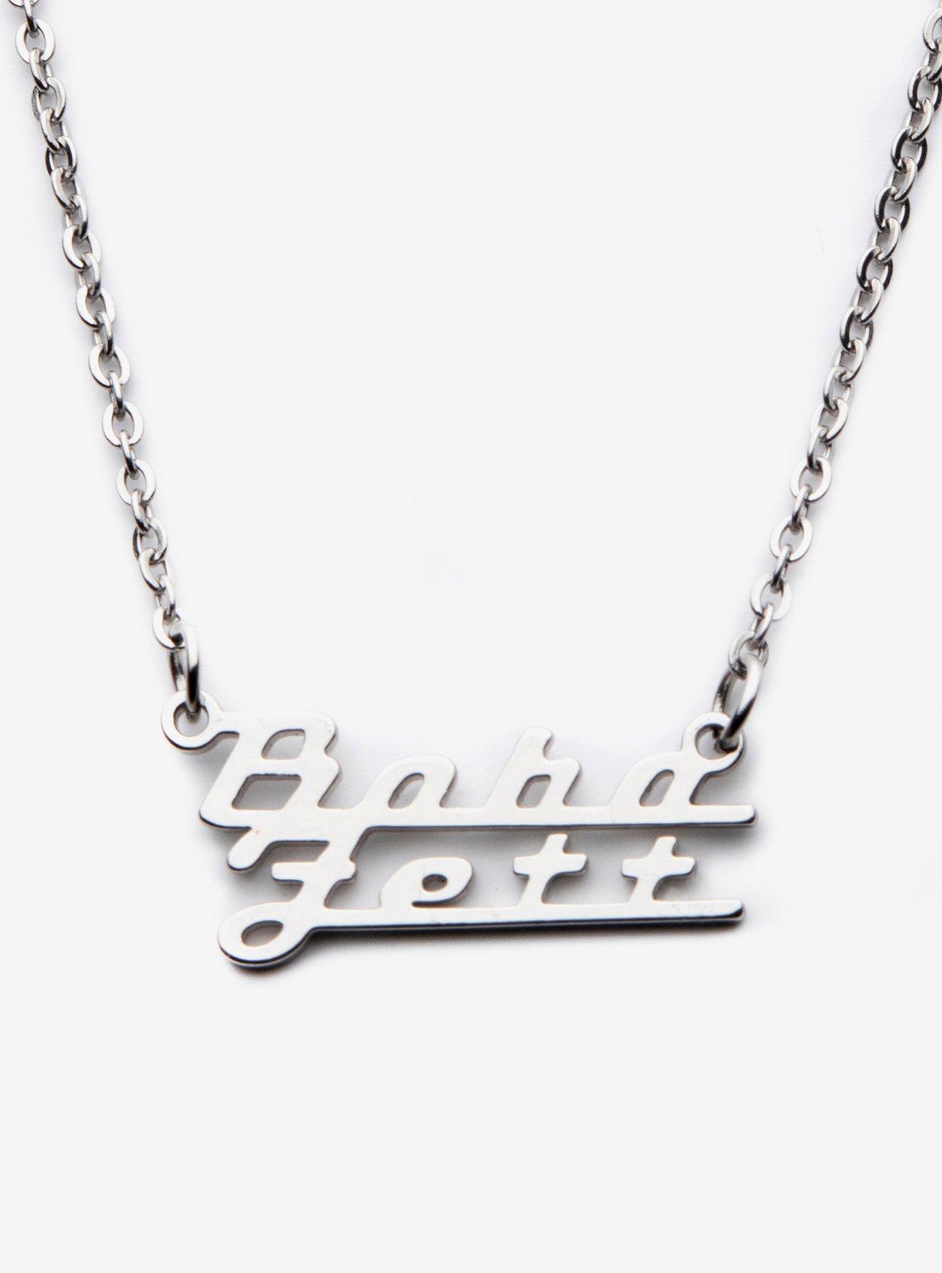 Star Wars The Book Of Boba Fett Boba Fett Name Necklace, , hi-res