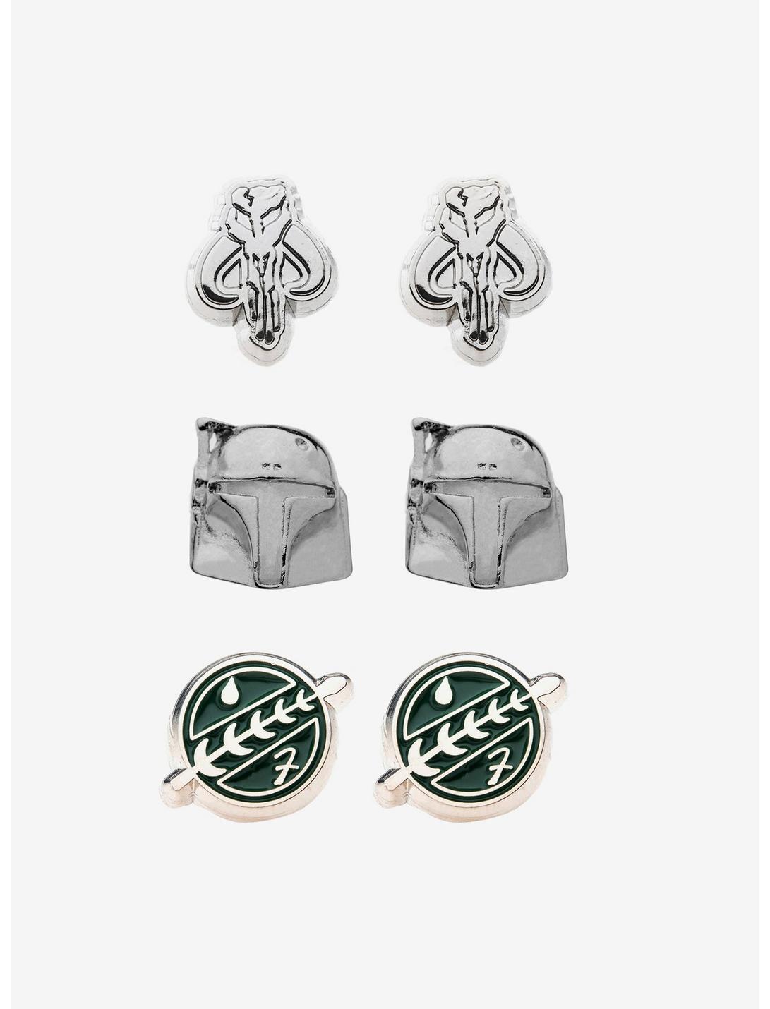 Star Wars The Book Of Boba Fett Icons Earring Set, , hi-res
