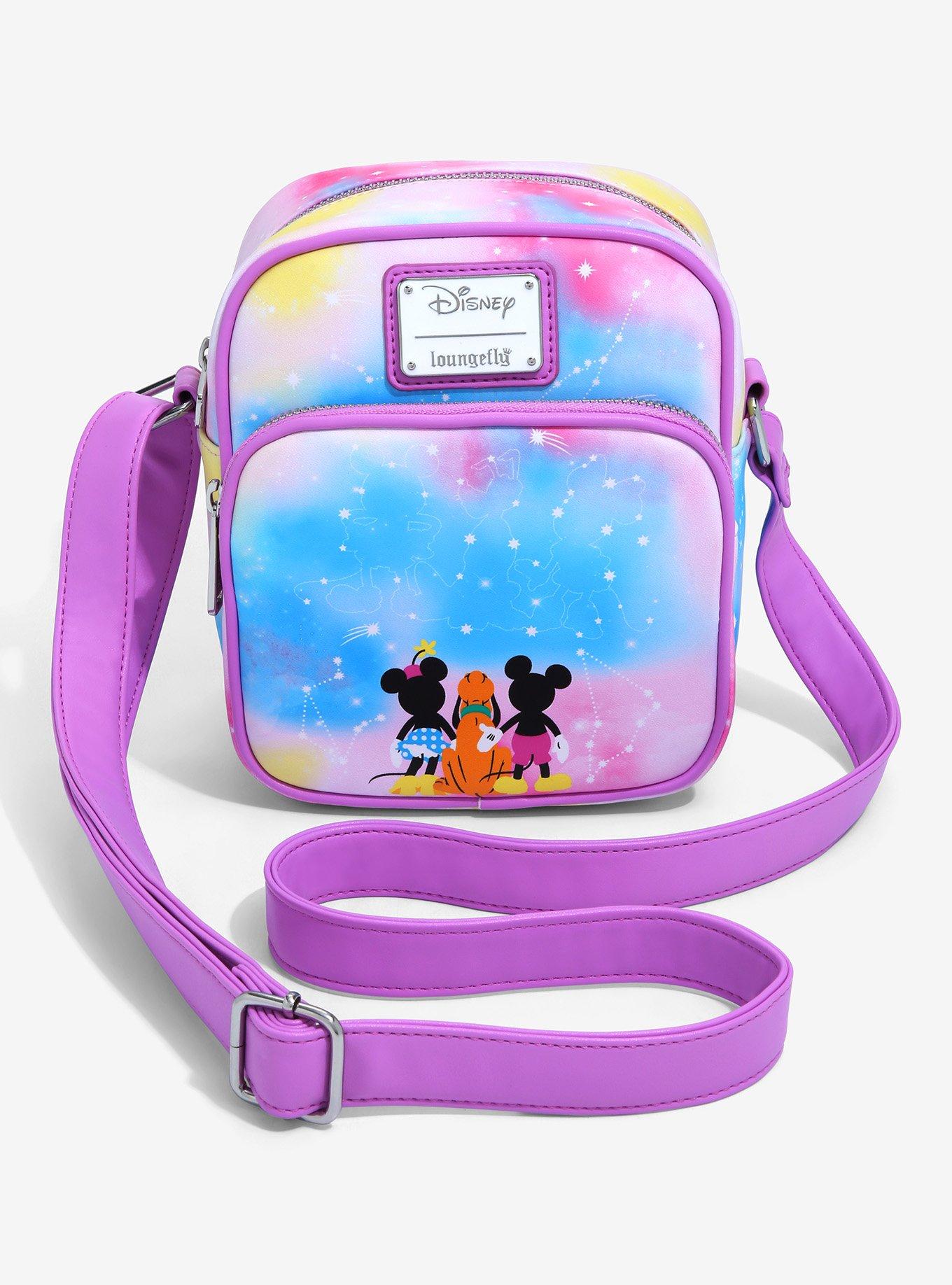 Loungefly Disney Minnie & Mickey Mouse Constellation Crossbody Bag - BoxLunch Exclusive, , hi-res