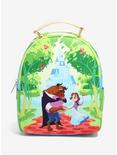 Loungefly Disney Beauty and the Beast Scenic Stroll Mini Backpack - BoxLunch Exclusive, , hi-res