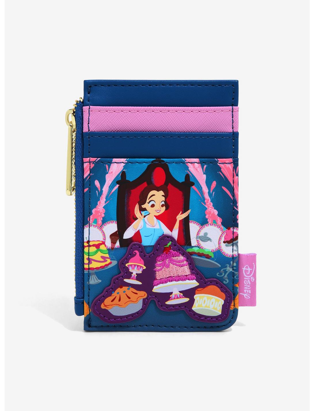 Loungefly Disney Beauty and the Beast Be Our Guest Cardholder, , hi-res