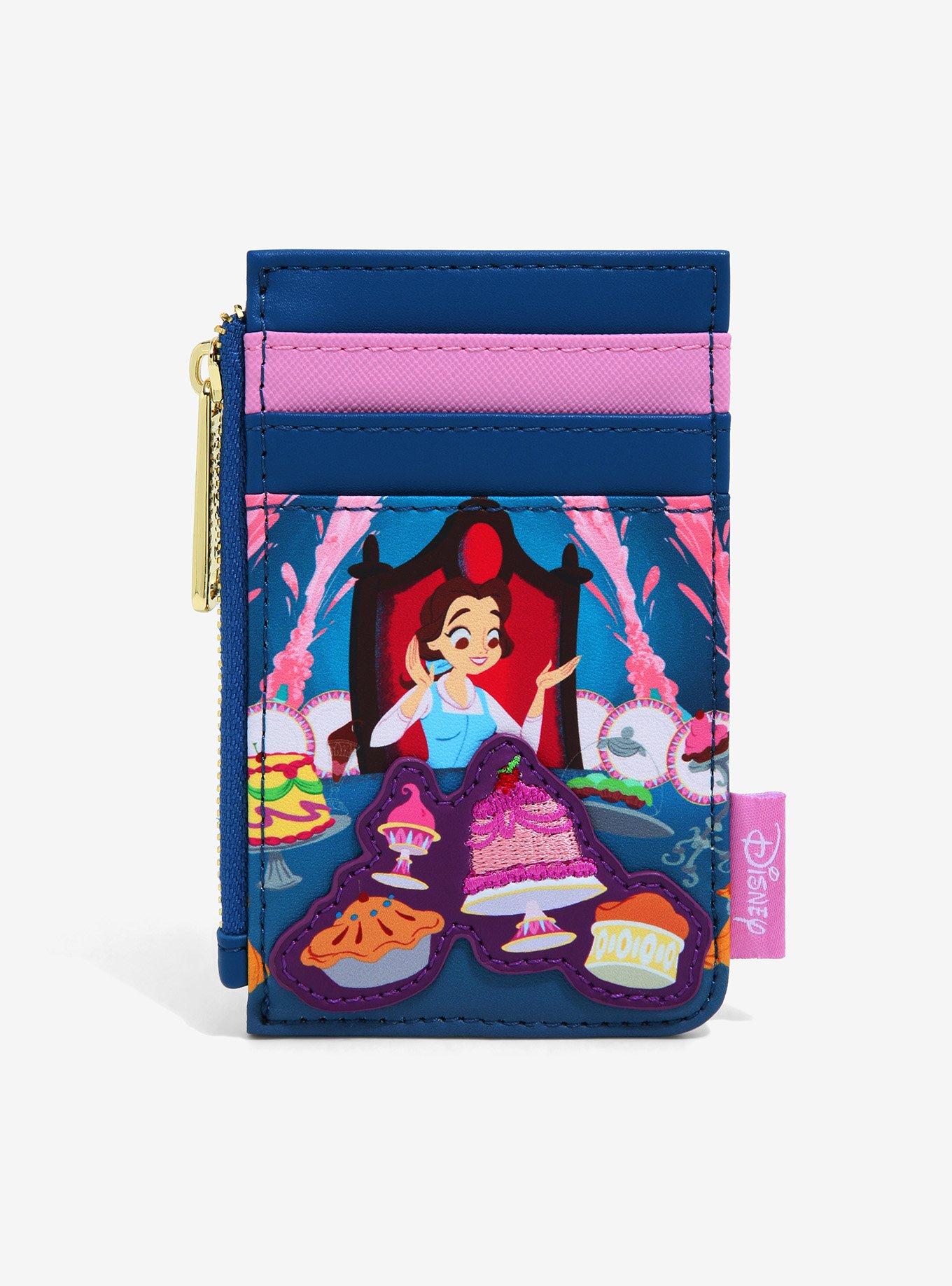 Loungefly Disney Beauty and the Beast Be Our Guest Cardholder, , hi-res