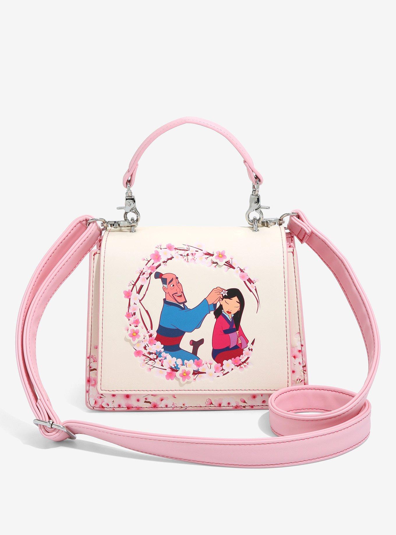 Loungefly Disney Mulan Magnolias Handbag - BoxLunch Exclusive, , hi-res