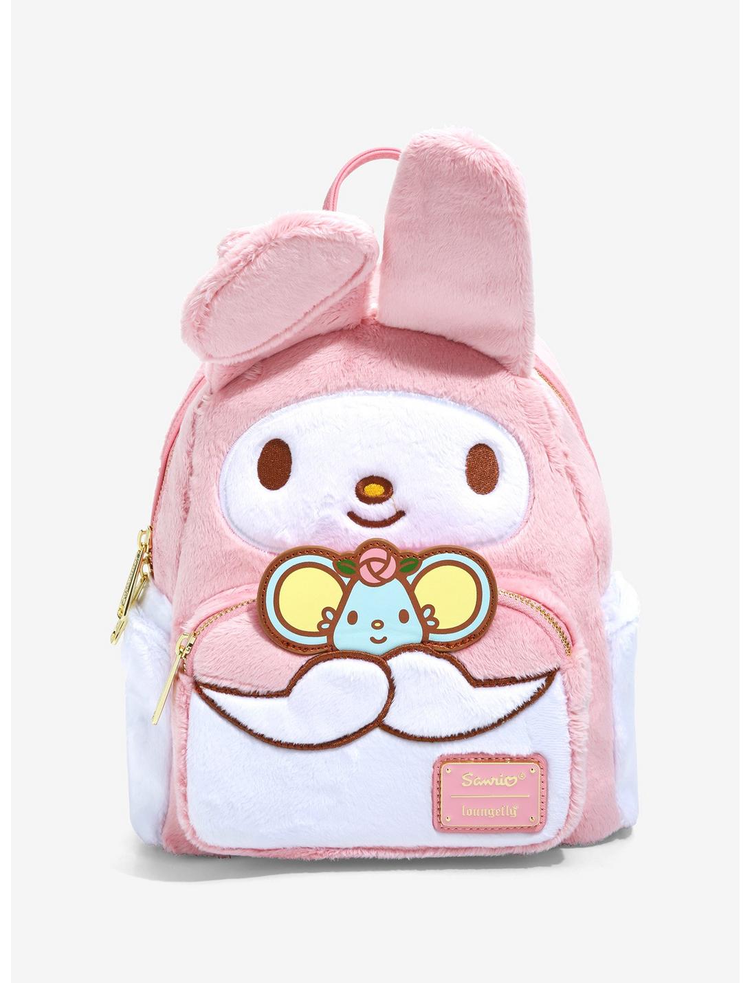 Loungefly My Melody and Kuromi Double Pocket Cosplay Mini-Backpack ...