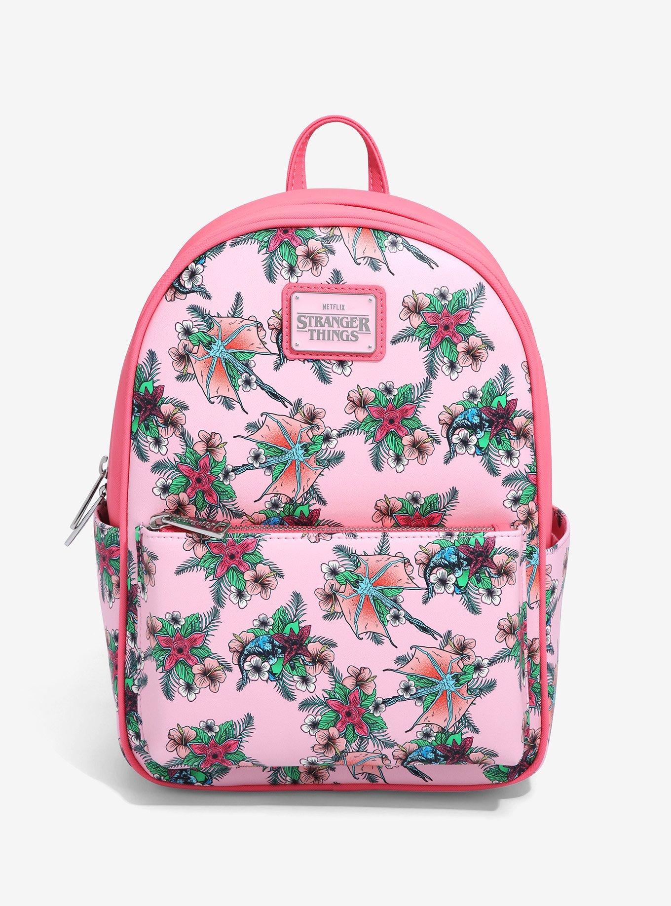 Stranger things backpack clearance red