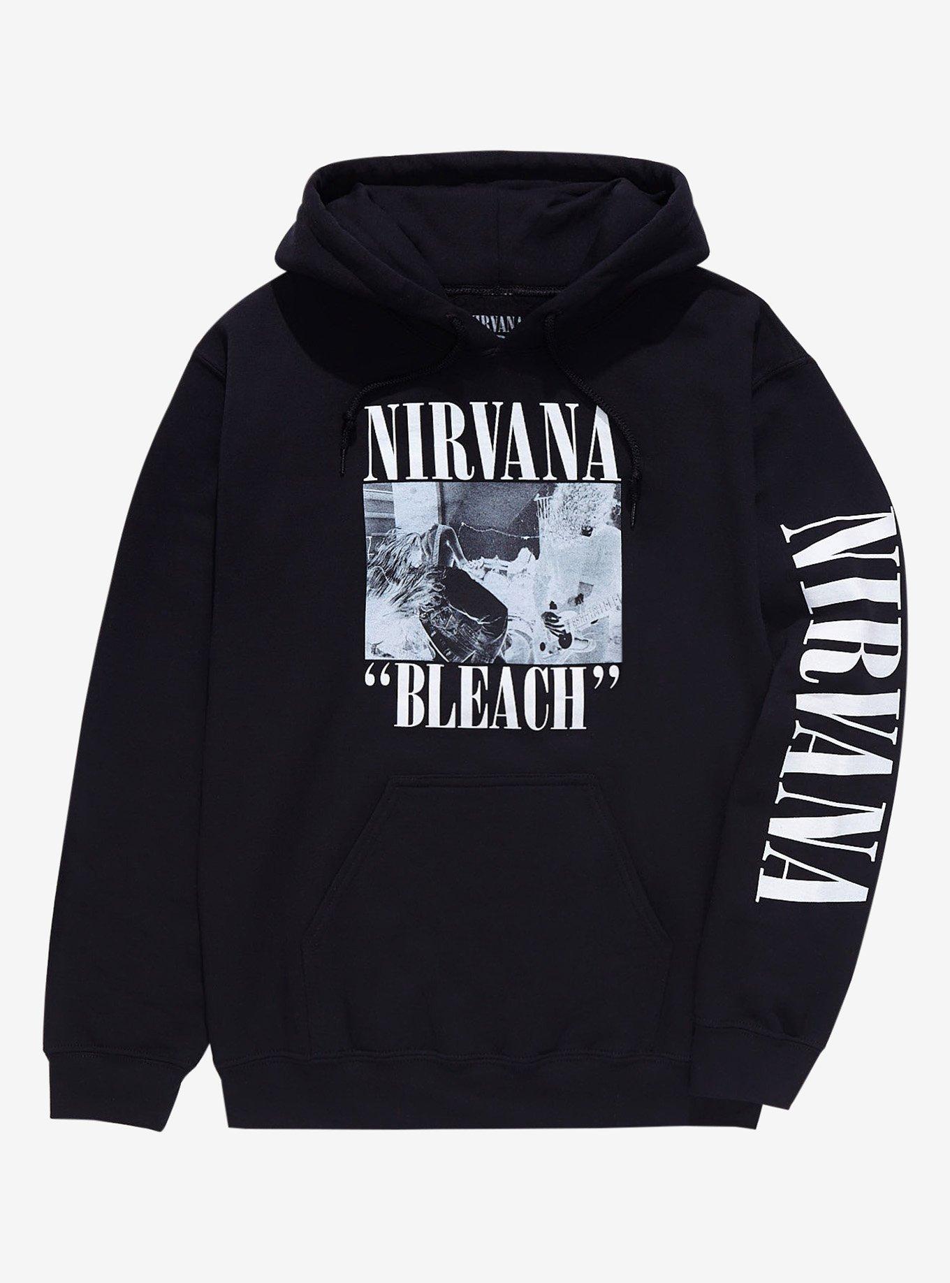 Nirvana Bleach Girls Hoodie, BLACK, hi-res