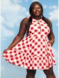 Her Universe Marvel Avengers Icons Gingham Tiered Dress Plus Size, MULTI, hi-res
