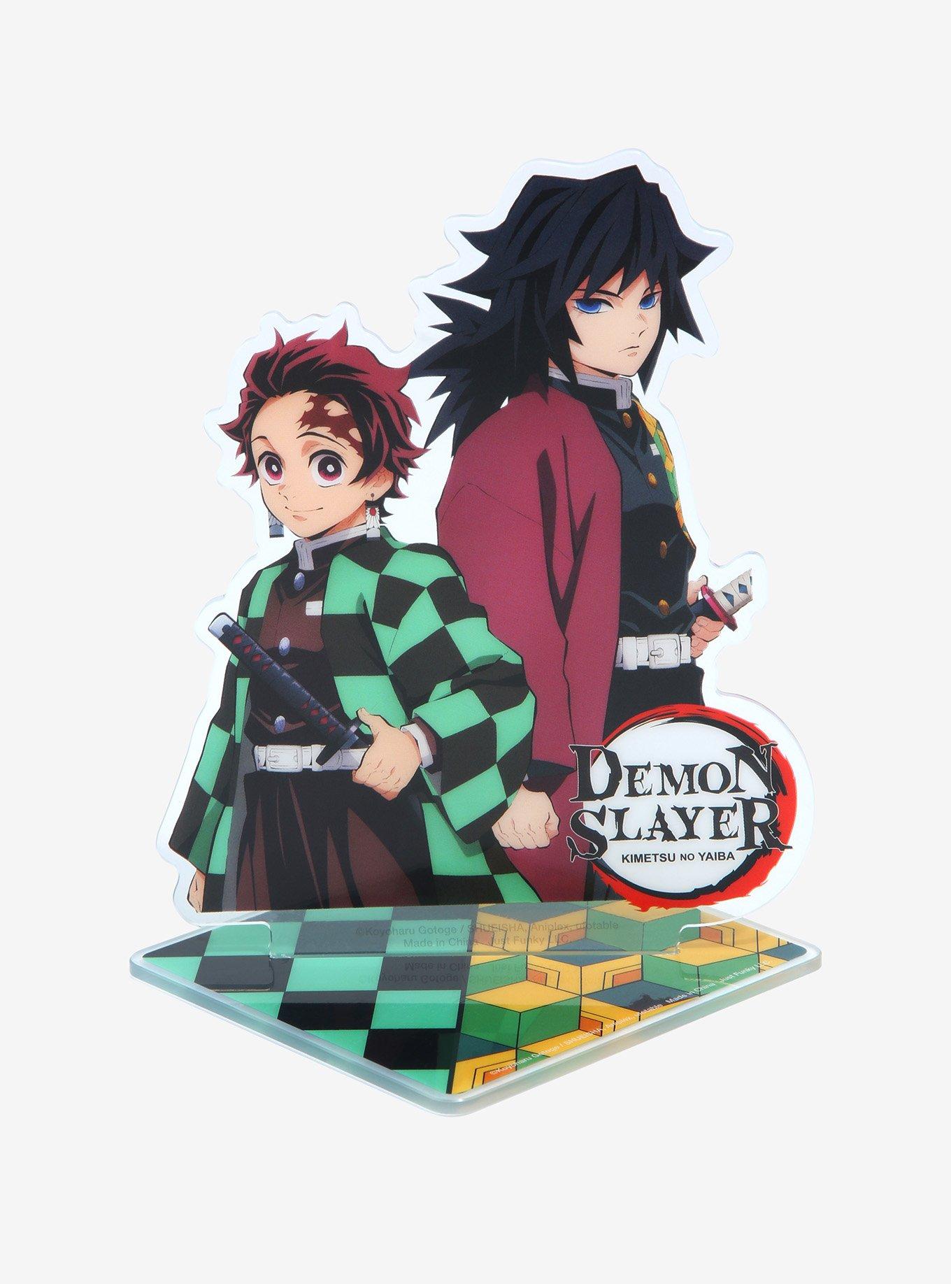 Demon Slayer: Kimetsu no Yaiba Nezuko & Tanjiro Acrylic Figure, , hi-res