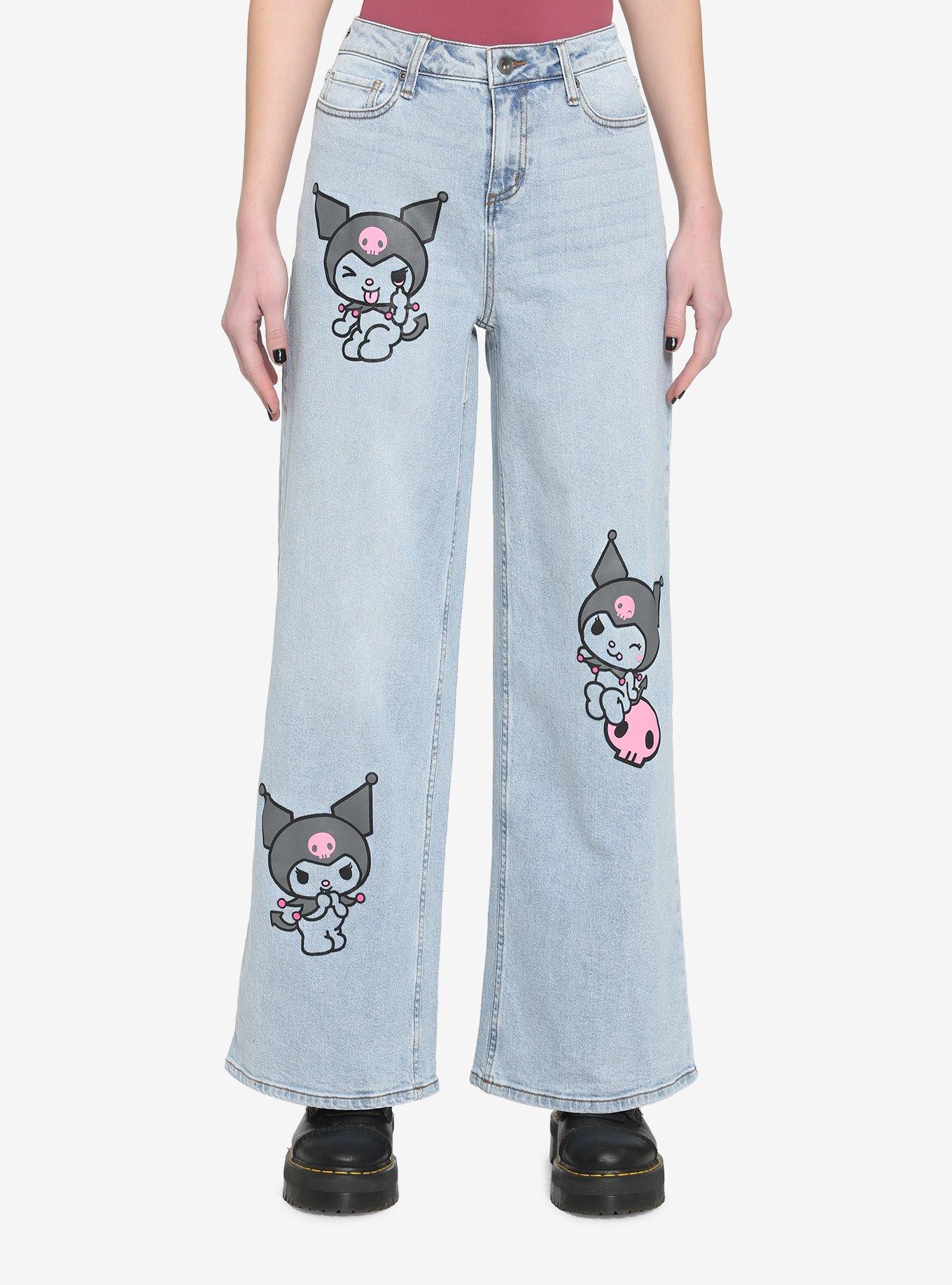 Kuromi Straight Leg Jeans | Hot Topic