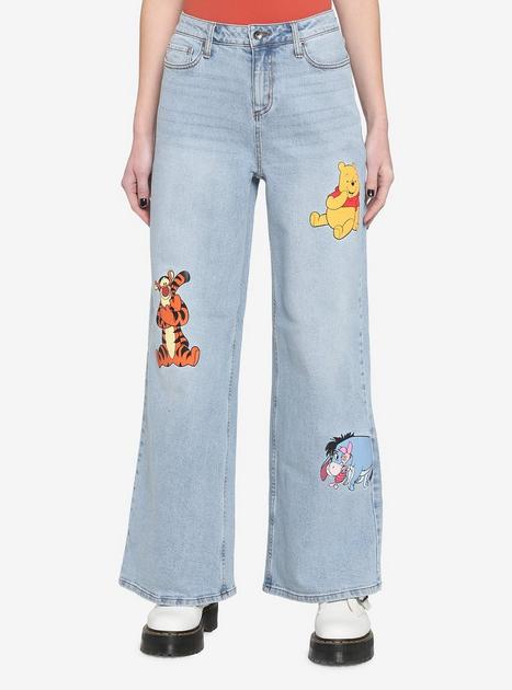 Disney Winnie The Pooh Characters Straight Leg Jeans | Hot Topic