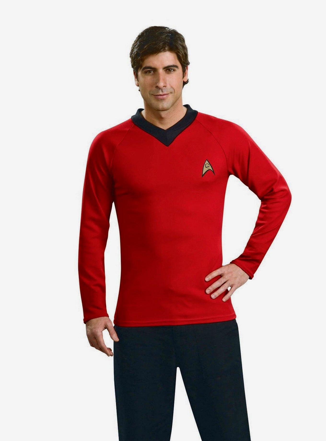 Star Trek Classic Deluxe Red Shirt Costume, , hi-res