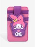 Loungefly Sanrio My Melody & Kuromi Two-Tone Cardholder - BoxLunch Exclusive, , hi-res