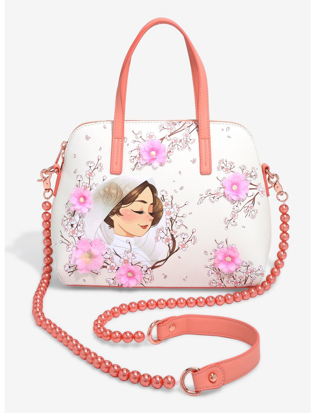 Loungefly Star Wars Princess Leia Floral Handbag - BoxLunch Exclusive, , hi-res
