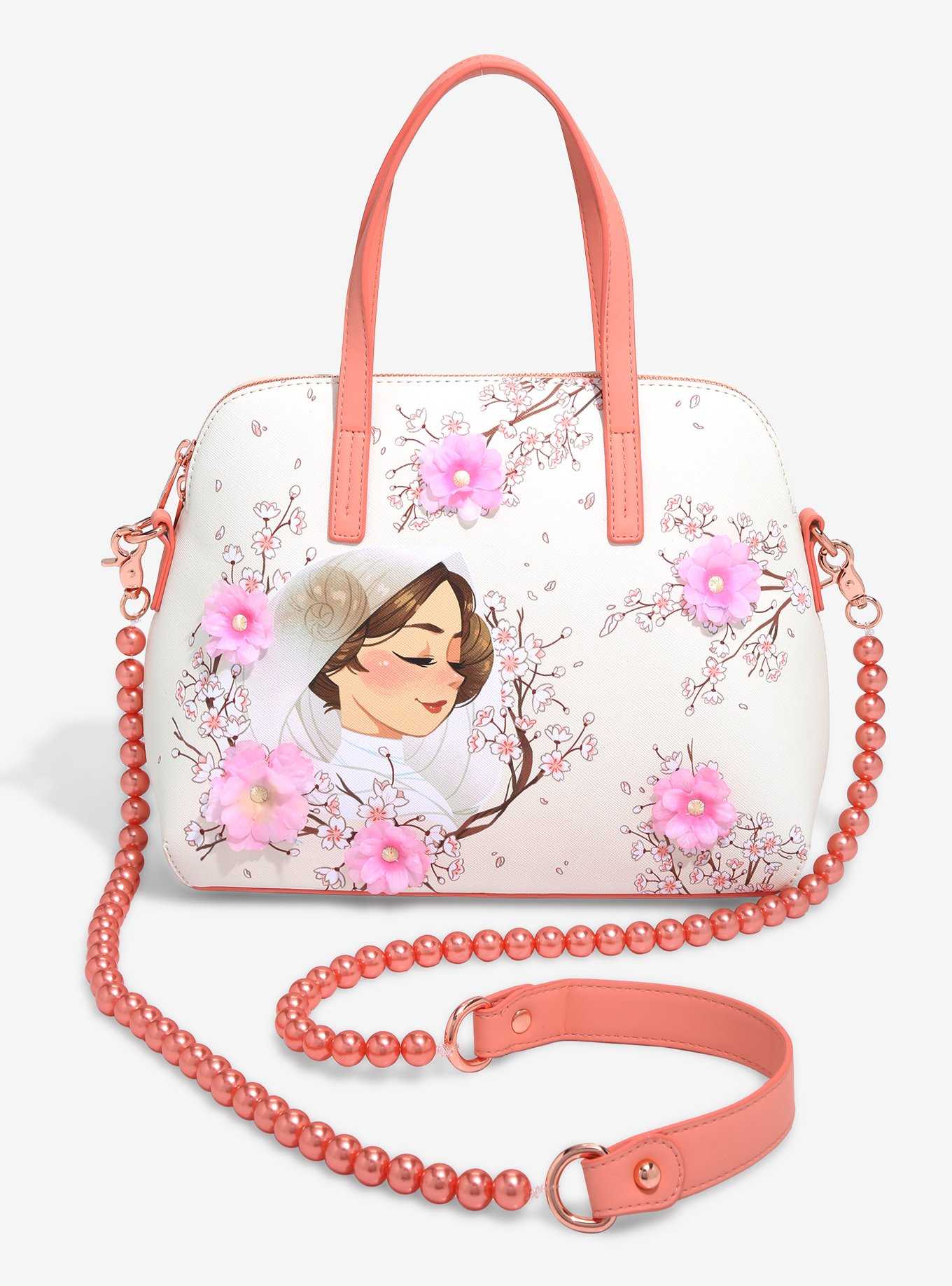 Loungefly Star Wars Princess Leia Floral Handbag - BoxLunch Exclusive, , hi-res