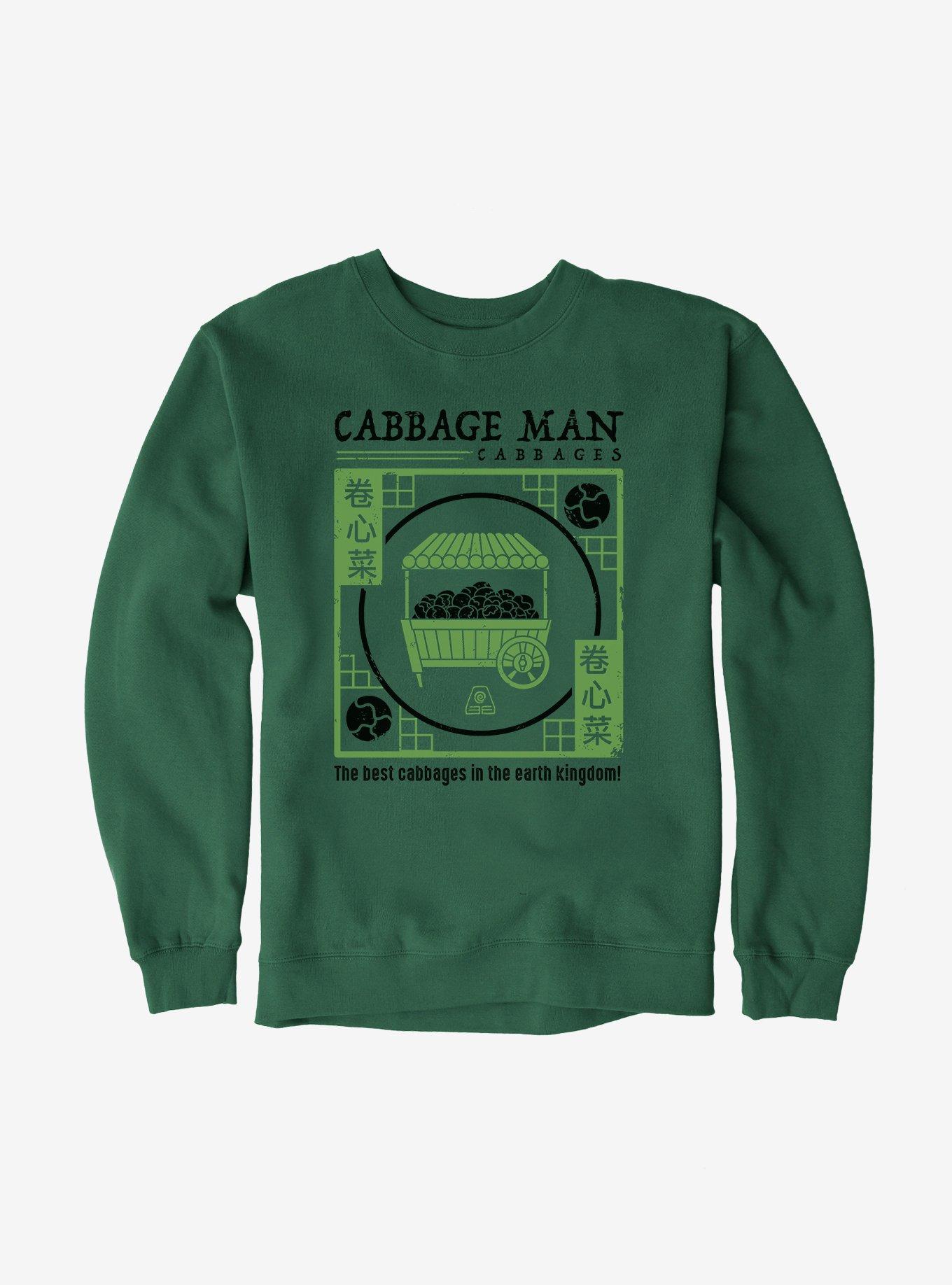 Avatar: The Last Airbender Cabbage Man Cabbages Sweatshirt, , hi-res