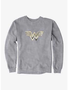DC Comics Wonder Woman Golden Insignia Sweatshirt, HEATHER GREY, hi-res