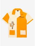 Disney Winnie the Pooh Tigger Color Blocked Terry Cloth Button-Up - BoxLunch Exclusive, LIGHT ORANGE, hi-res
