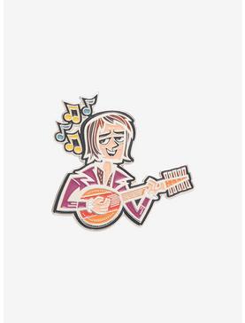 The Witcher Jaskier & Guitar Stylized Enamel Pin - BoxLunch Exclusive, , hi-res
