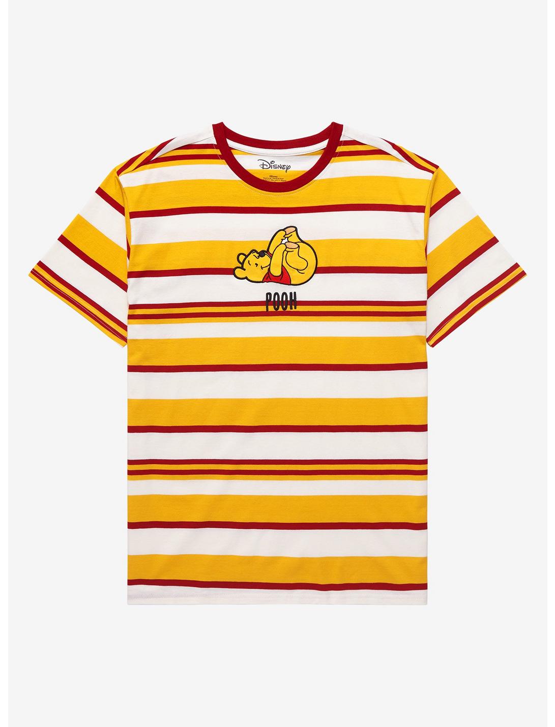 Our Universe Disney Winnie the Pooh Striped T-Shirt - BoxLunch Exclusive, MULTI, hi-res